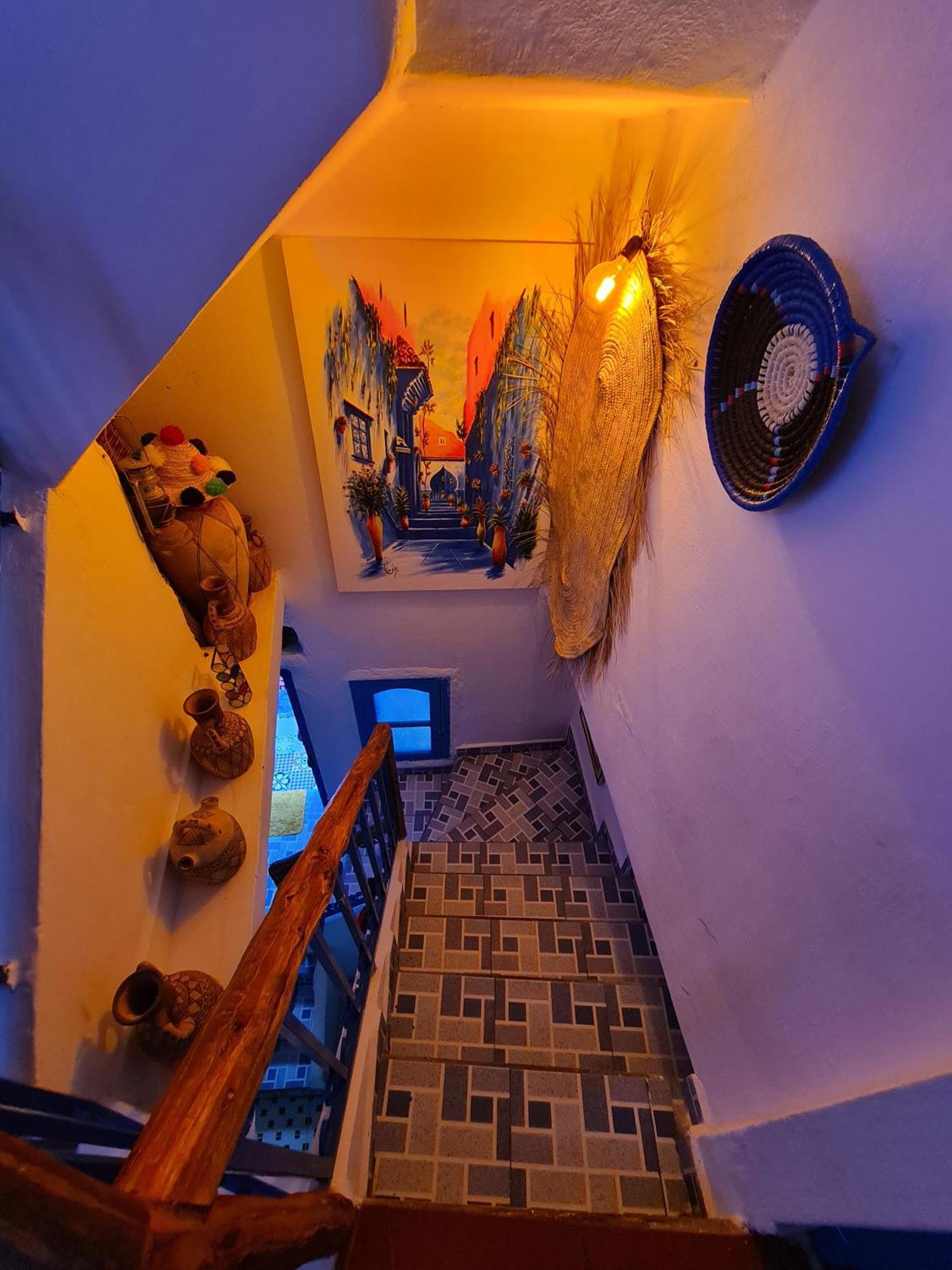 Casa Blue Star Hostel Chefchaouen Buitenkant foto