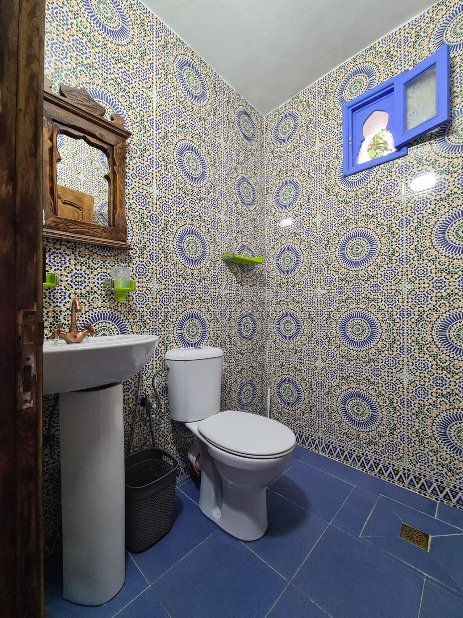 Casa Blue Star Hostel Chefchaouen Buitenkant foto