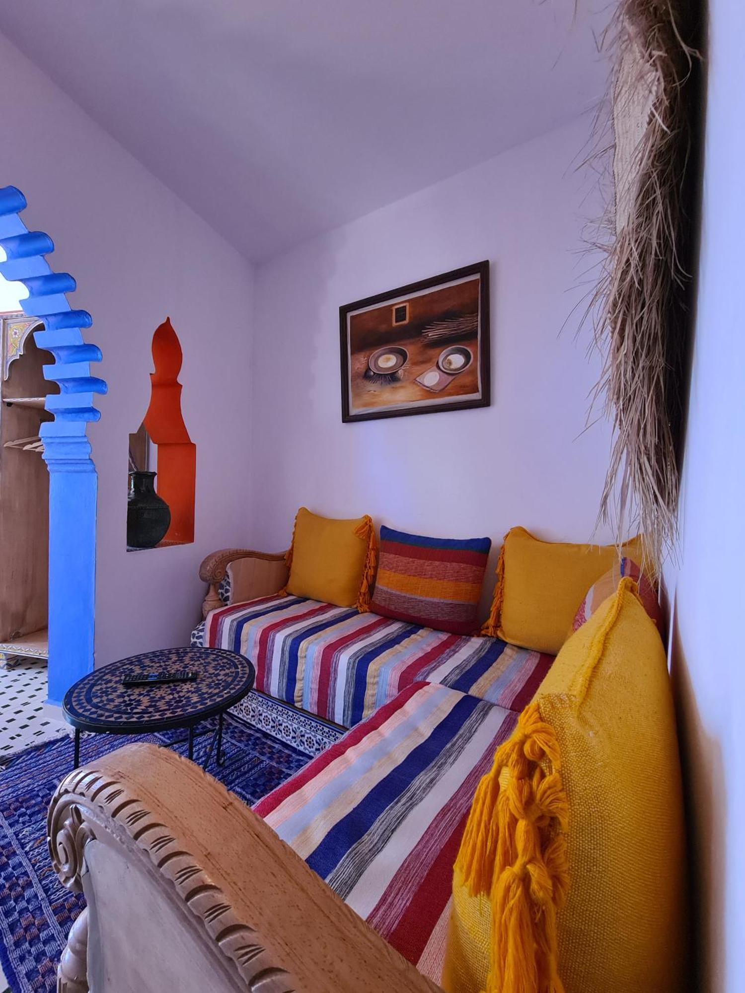 Casa Blue Star Hostel Chefchaouen Buitenkant foto