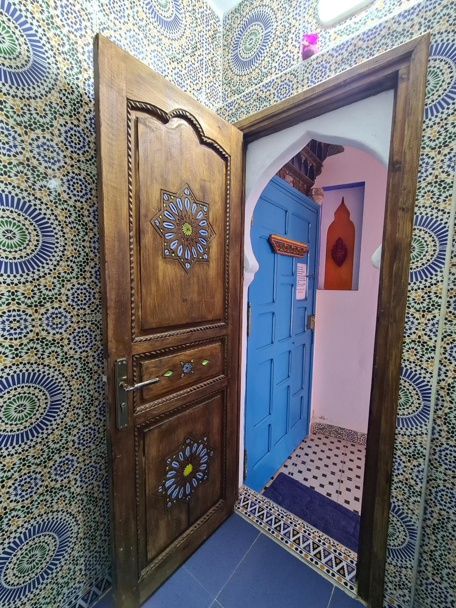 Casa Blue Star Hostel Chefchaouen Buitenkant foto