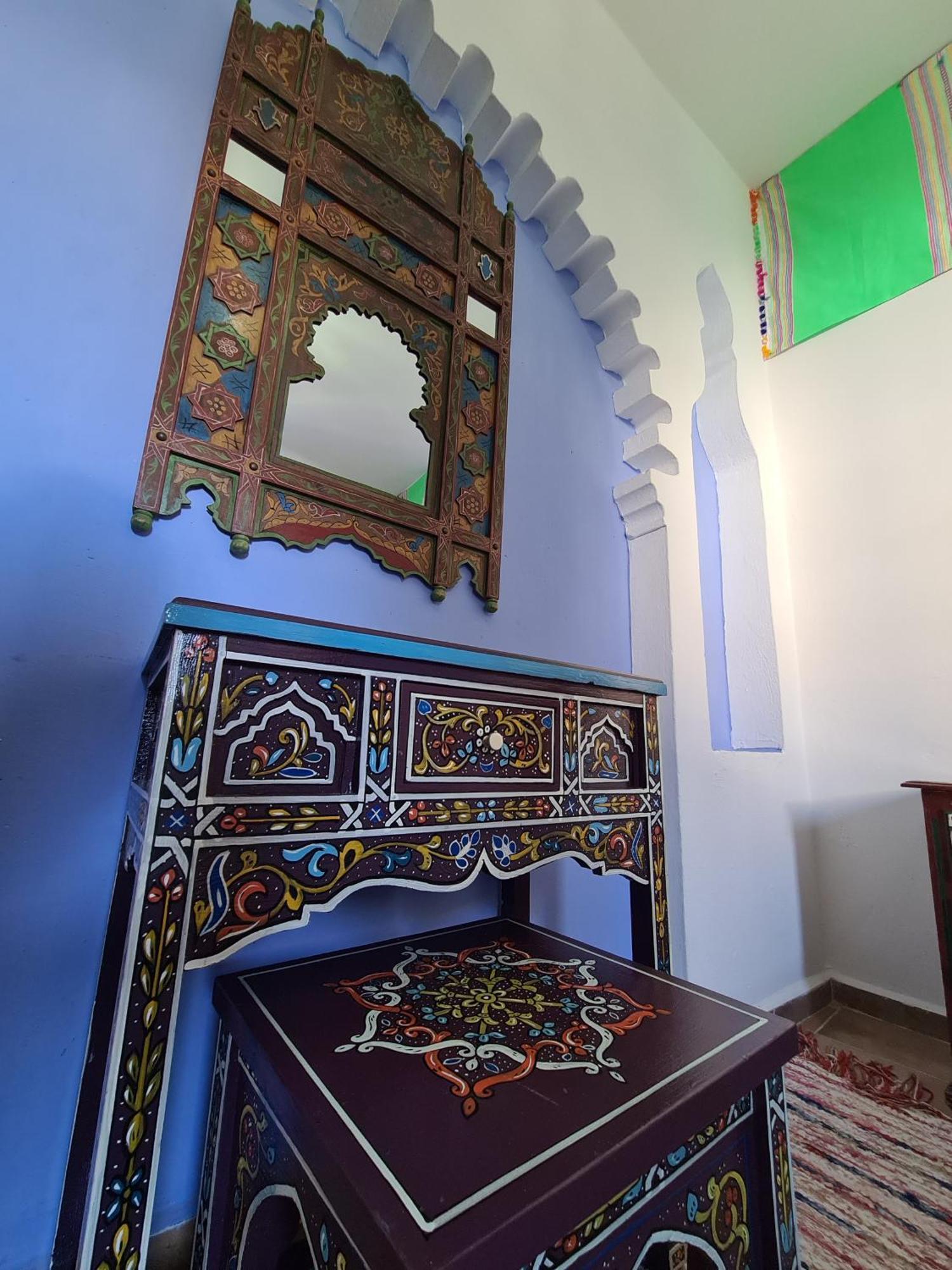 Casa Blue Star Hostel Chefchaouen Buitenkant foto