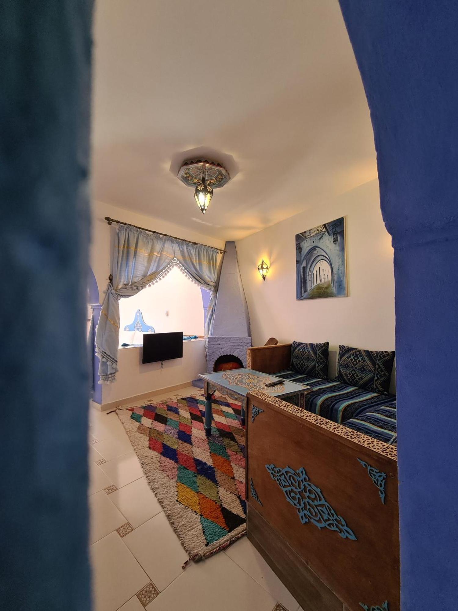 Casa Blue Star Hostel Chefchaouen Buitenkant foto