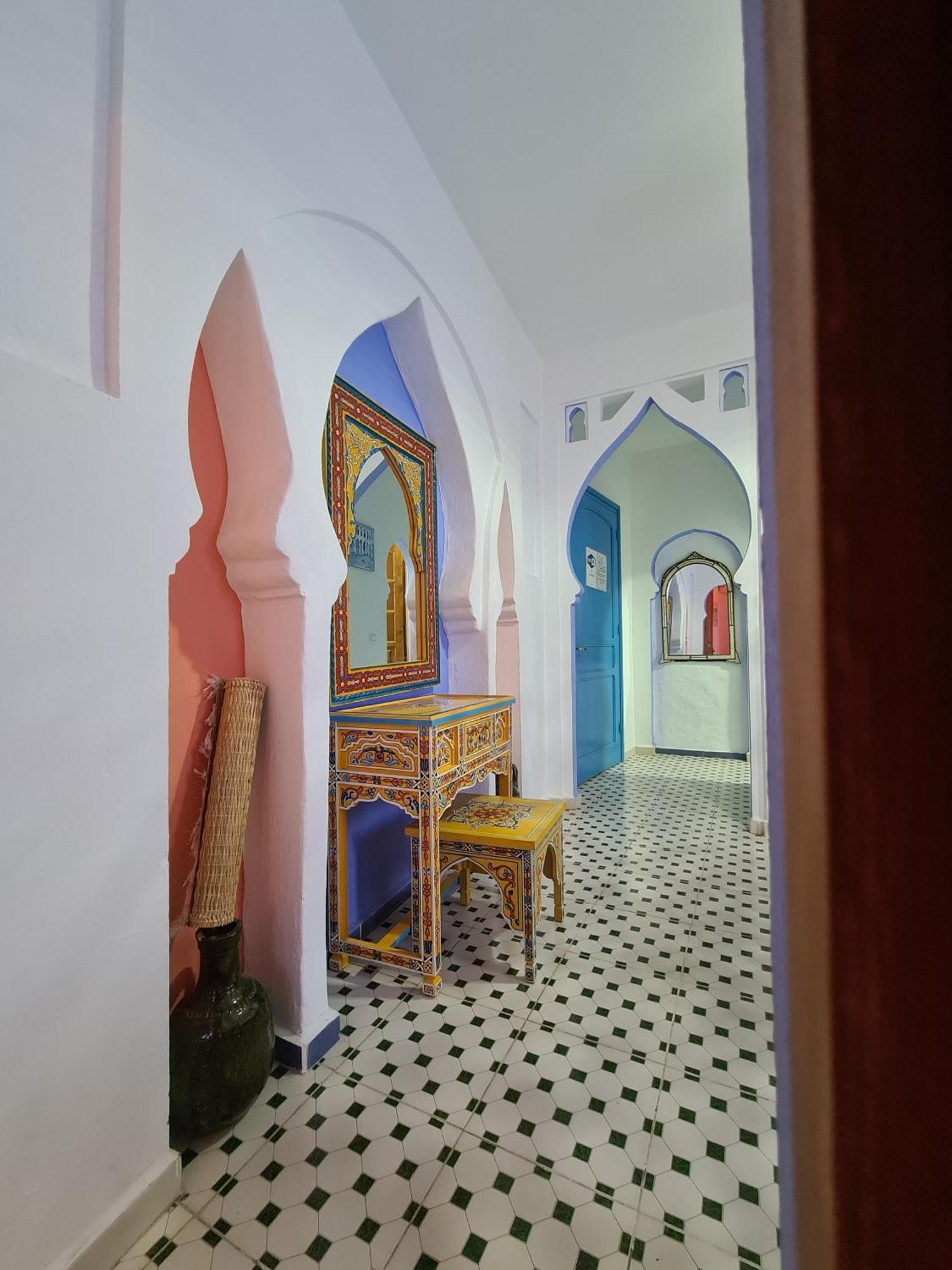 Casa Blue Star Hostel Chefchaouen Buitenkant foto