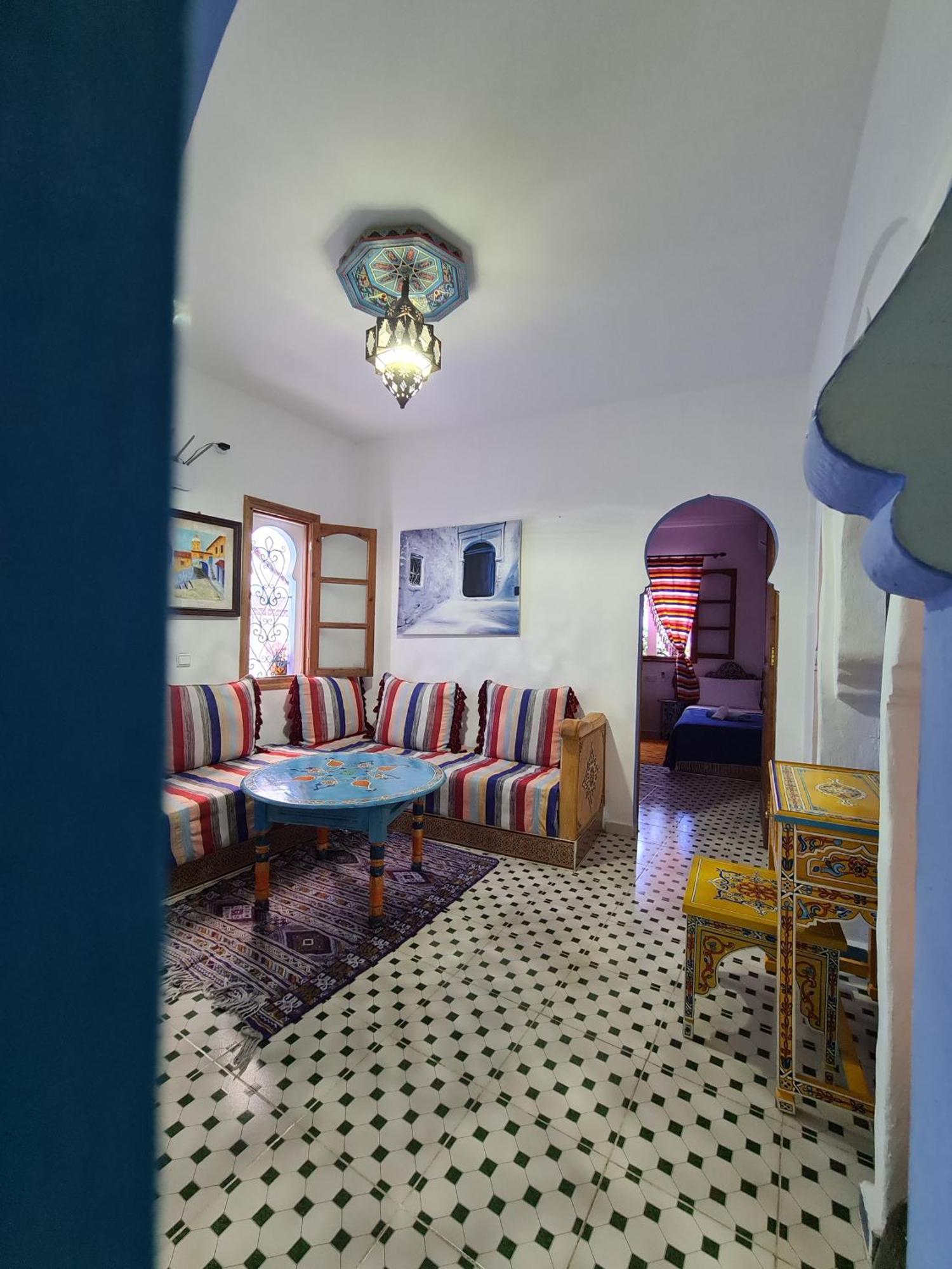 Casa Blue Star Hostel Chefchaouen Buitenkant foto